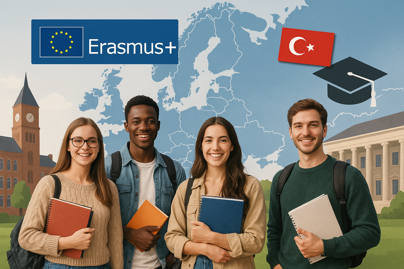 برنامج التبادل الطلابي ايراسموس Erasmus